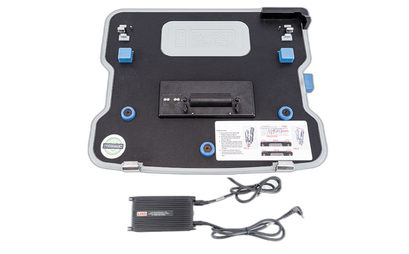 Panasonic TOUGHBOOK® 40 Docking Station with LIND 120W Auto Bare Wire Leads Power Adapter; Full Port; Quad RF