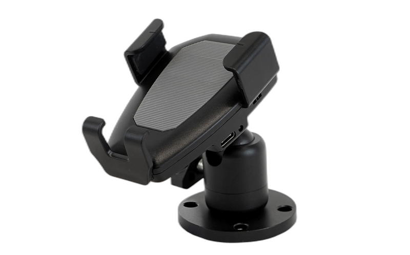 KIT: Wireless Charging Phone Cradle with Zirkona Mount and Round Base
