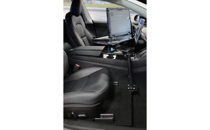 Gamber-Johnson 7170-0965-02: 2017+ Tesla Model 3 and Model Y Pedestal Kit with Mongoose – 9″ XE