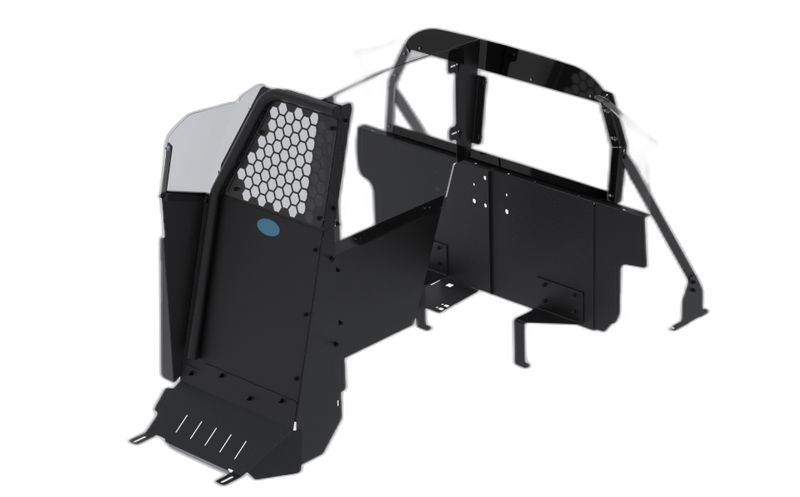 Ford Police Interceptor® Utility Single Cell Prisoner Partition for OEM Seats – Poly