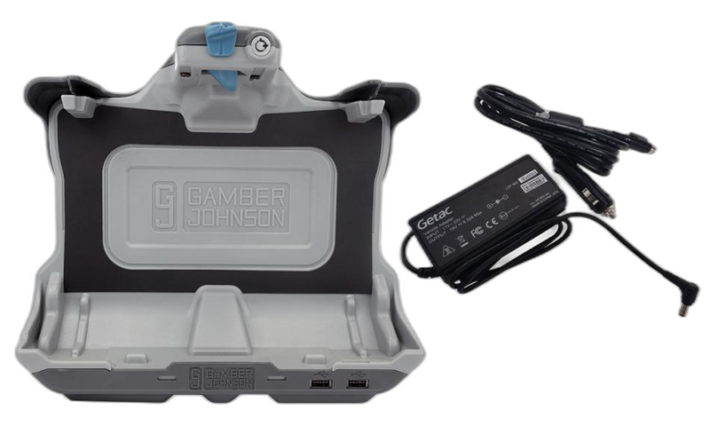Getac UX10 Tablet Cradle with 120W Auto Power Adapter (NO RF)