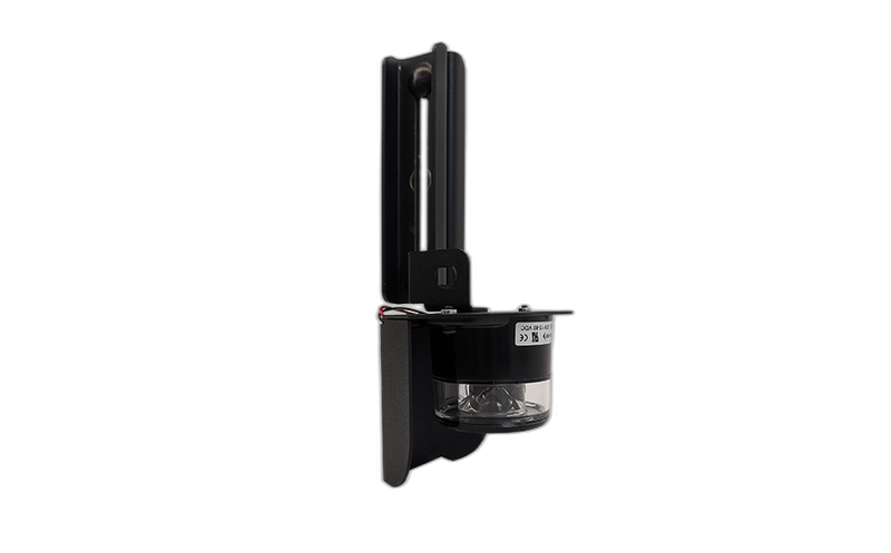 FORKLIFT LIGHT MOUNT WITH STROBE DEFLECTOR SHIELD