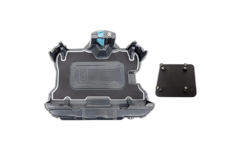 GETAC ZX10 NON-RF DOCK w/ 75MM HOLE TO STUD ADAPTER