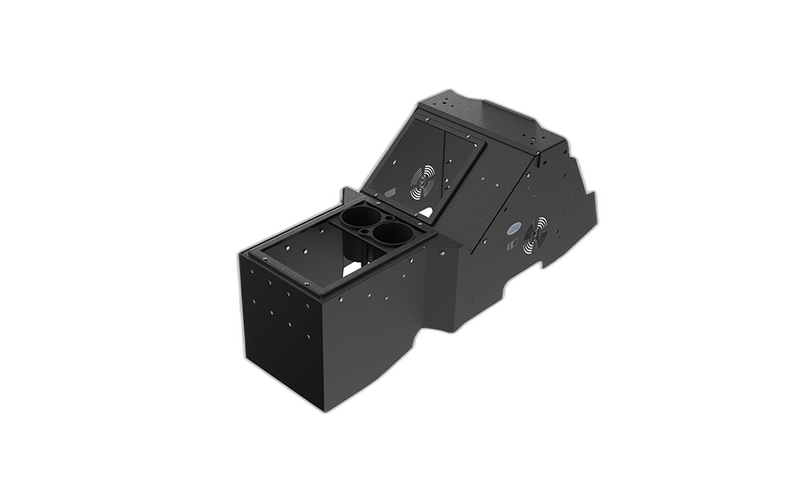 2021+ Ford F-150 Wide-To-Narrow Console Box with Cup Holder