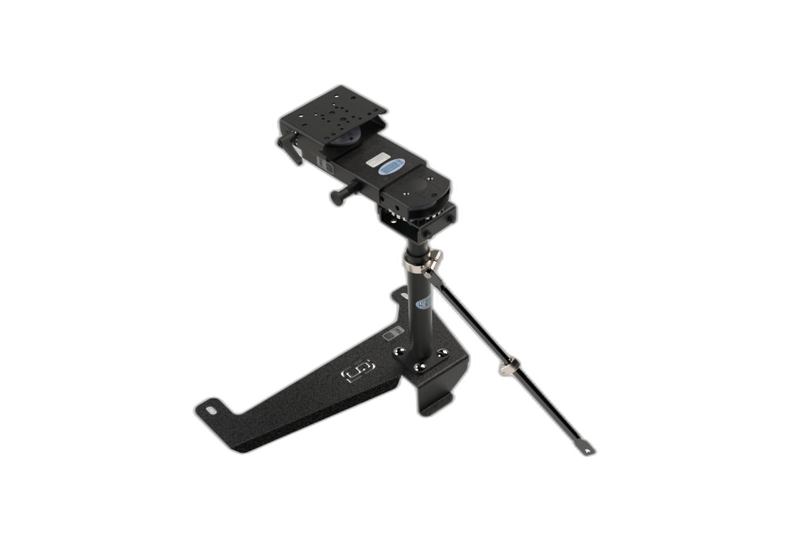 2023+ Chevy Colorado & GMC Canyon Pedestal Kit with Mongoose® 9″ Locking Slide Arm with Short Clevis