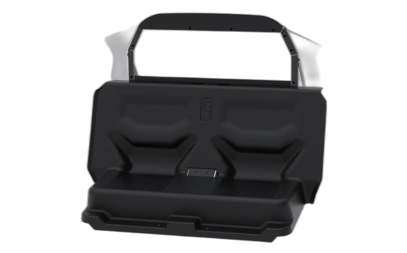 2020-2025 Ford Police Interceptor® Utility Full Transport Replacement Seat with Poly Window Cargo Partition