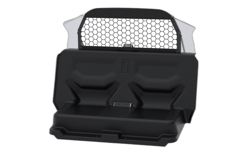 2020-2025 Ford Police Interceptor® Utility Full Transport Replacement Seat with Hex/Honeycomb Mesh Cargo Partition