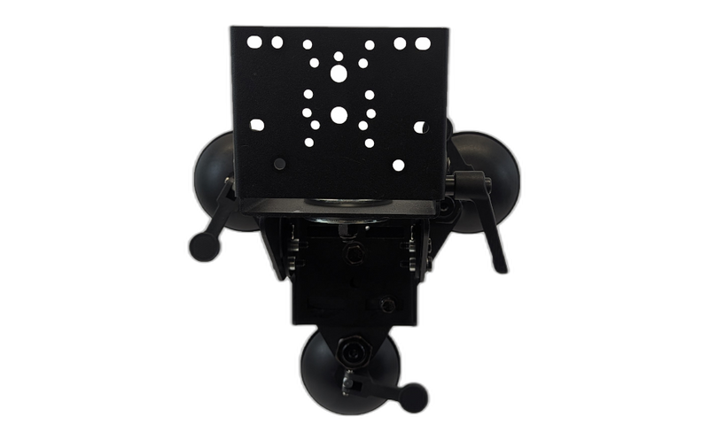 TRI-SUCTION CUP MOUNT WITH DUAL CLAM SHELL KIT