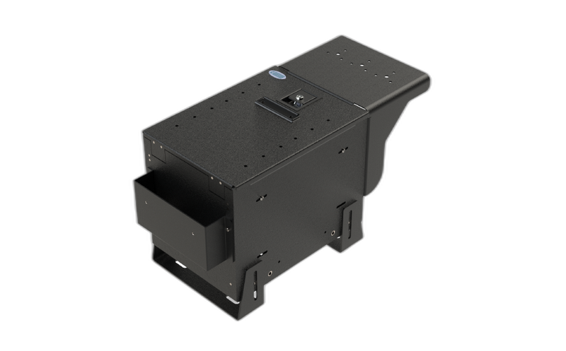 Kit – Small-Tall Workstation Box with Mounting Legs, and Computer Platform