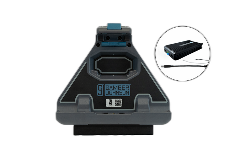 Dell 10″ Rugged Tablet Vehicle Docking Station, Lite Port with LIND 120W Auto Power Adapter