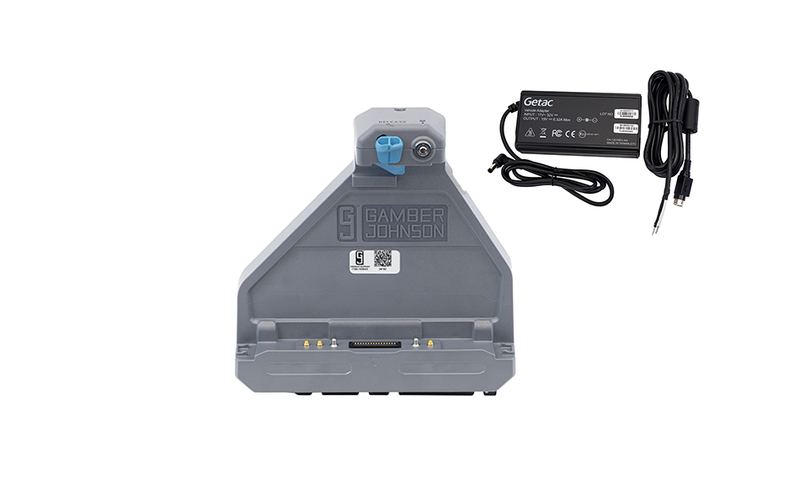 Gamber-Johnson Getac ZX80 Tablet Docking Station (TRI RF) with 120W Auto Power Adapter (7170-1126-03)