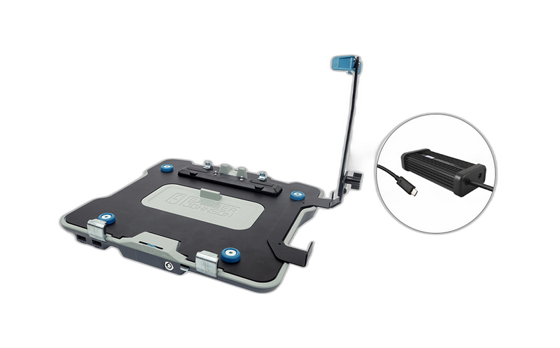 Getac K120 Laptop Cradle – No-RF – with USB-C Power Adapter