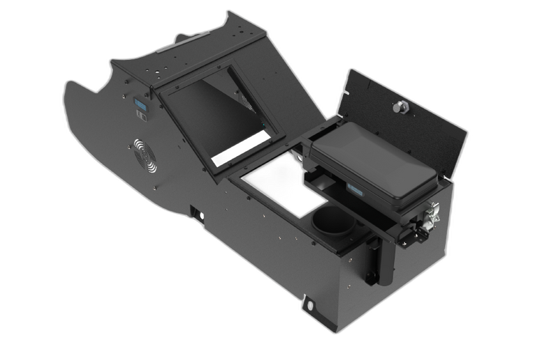 Kit – 2025+ Tahoe Widebody Console with Cup Holder & Printer Armrest