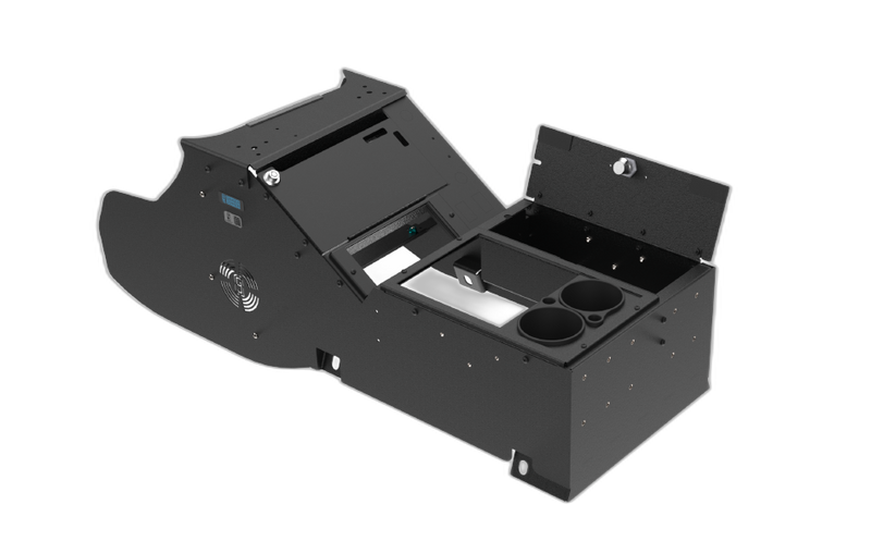 2025+ Chevrolet Tahoe Wide Body Console Box with Internal Printer Mount & Cup Holder