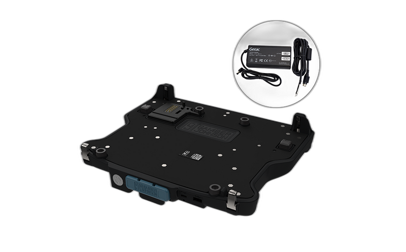 Getac V120 Docking Station, Full Port, No RF with 120W Bare Wire Power Adapter