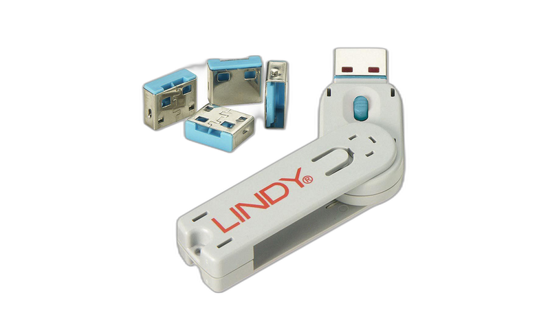 Lindy USB Port Blocker – Pack of 4