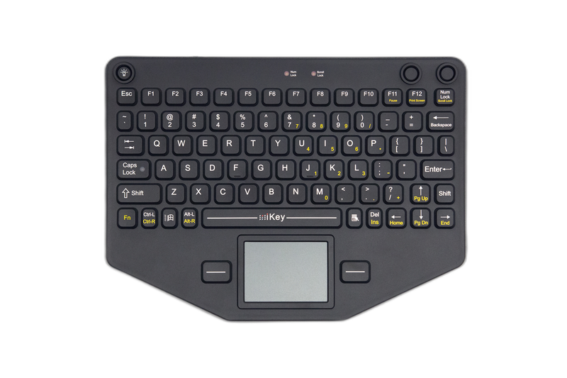 iKey Compact Mobile Keyboard with Touchpad