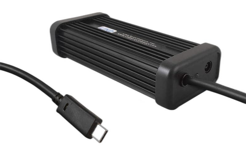 Lind USB-C 11-16V Auto Power Adapter with Cigarette Plug Input