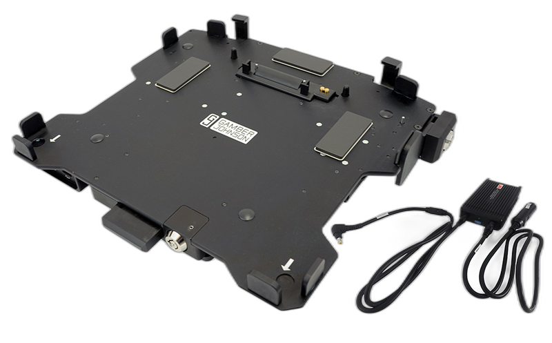 Panasonic TOUGHBOOK® 33 TrimLine™ Laptop Docking Station, Lite Port, DUAL RF with Screen Lock and LIND Auto Power Adapter