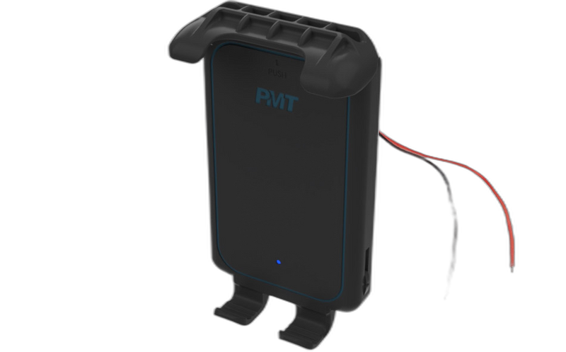 Wireless Charging Phone Cradle with Bare Wire Lead