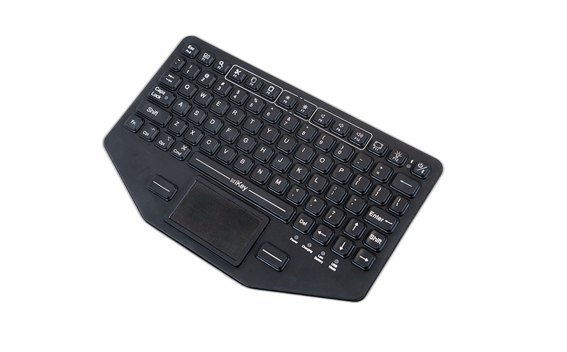 iKey IOS USB-C Backlit Keyboard – IP67 w/ Amps and VESA 75