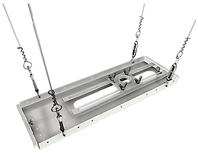 SBP-2CTW1 - 2'x2’ ceiling tile, 1.5” NPT female thread (L)