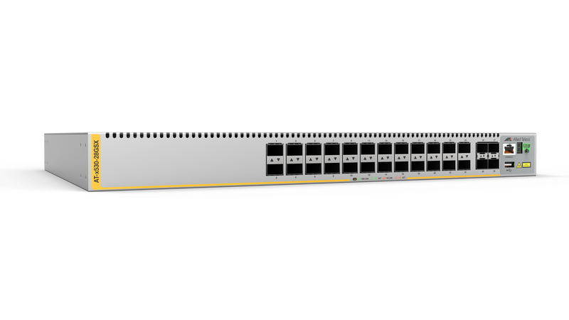 HV-x530-28GSX-90 - Medium 1gb fiber aggregator stackable Multi-Gigabit L3 Dual PSU Switch