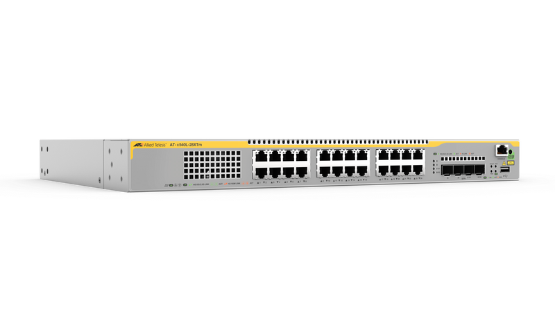 HV-x540L-28XTm-10 - Mid range copper10 Gigabit Stackable Switch