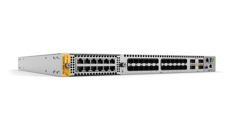 HV-x950-28XSQ-900 - Top of the Rack switch fiber aggregator with advanced L3, Dual Hotswap PSU switch
