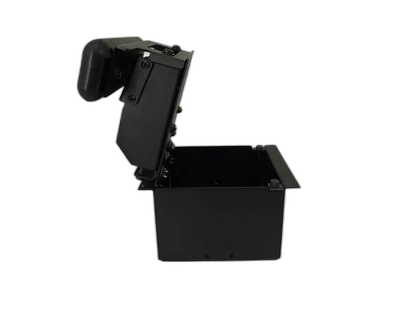 Zebra ZQ520 & ZQ521 Printer Mount with Accessory Pocket & Short Armrest
