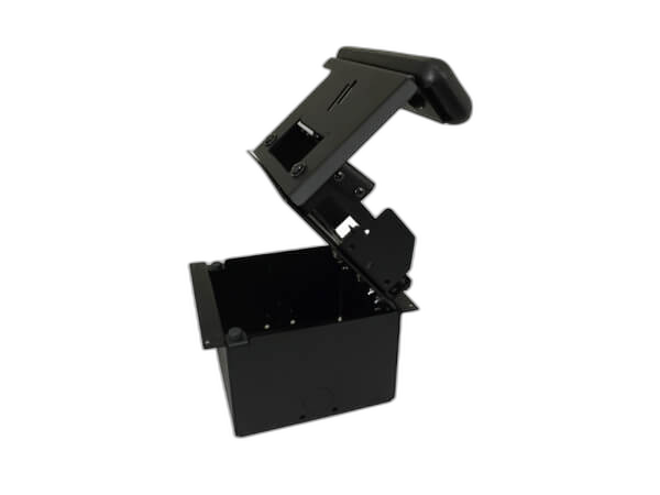Zebra ZQ520 & ZQ521 Printer Mount with Accessory Pocket and Tall Armrest