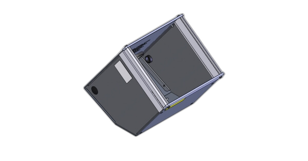 8″ Angled Series Console For Light Trucks & SUVs