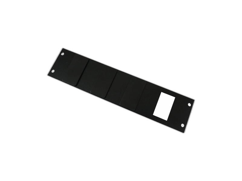 Console Accessory Bracket Kit with 3 Blanks for Rectangular Accessories