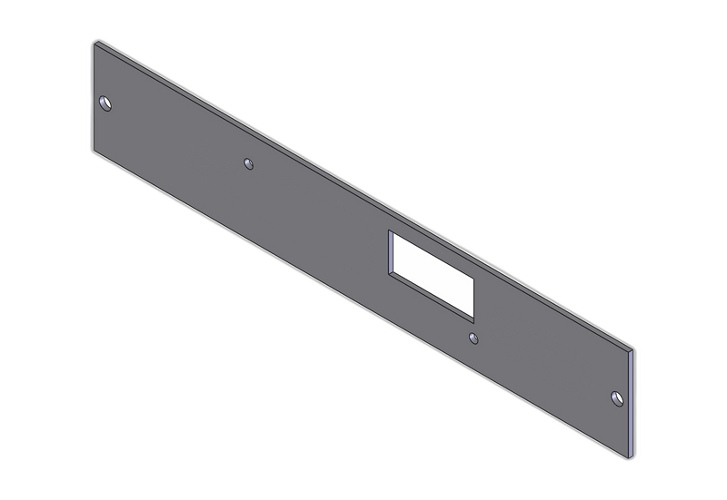 1-Piece Equipment Mounting Bracket, 1.5″ Mounting Space, Fits Magtek 21040082 Card Reader