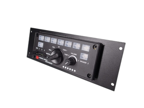 1-Piece Equipment Mounting Bracket, 3″ Mounting Space, Fits Federal Signal Pathfinder PF200R Switch Panel Remote