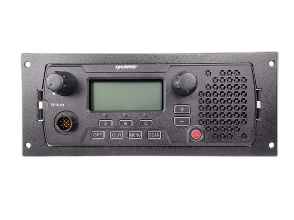 1-Piece Equipment Mounting Bracket, 3.5″ Mounting Space, Fits Harris/L3Harris CH25 remote control head