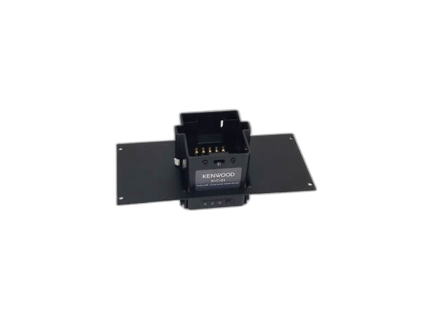 1-Piece Equipment Bracket, 4″ Mounting Space, Fits One Kenwood KVC-23 Charger