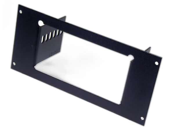 1-Piece Equipment Mounting Bracket, 4″ Mounting Space, Fits Motorola XTVA Base Station Vehicle Adapter