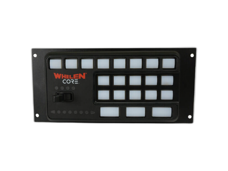 1-Piece Equipment Mounting Bracket, 4″ Mounting Space, Fits Whelen Core-S Control System