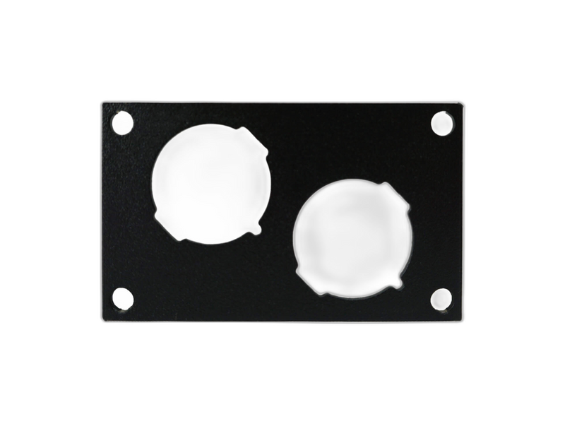 Equipment Bracket for Wide VSW Consoles, Fits Dual Lighter Plug Socket
