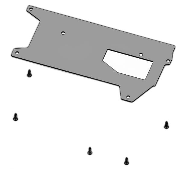 Equipment Bracket Kit for VSX Consoles Front Tray Siren Light Control – Federal Signal