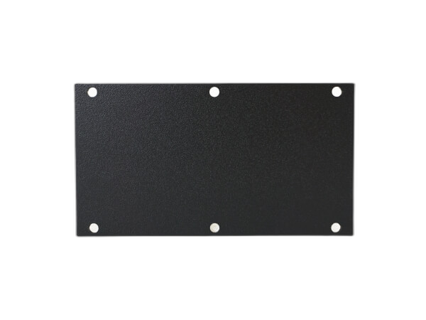 6″ Filler Plate for Wide VSW Consoles