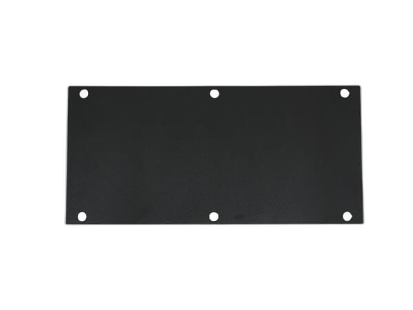 7″ Filler Plate for Wide VSW Consoles