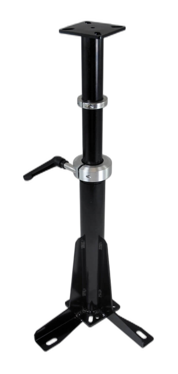 16″ Heavy-Duty Telescoping Pole, Gusseted Base, Short Handle