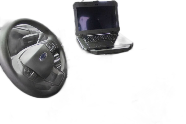 Internal Pole Mount for 2020-2025 Ford Interceptor Utility Flat Console