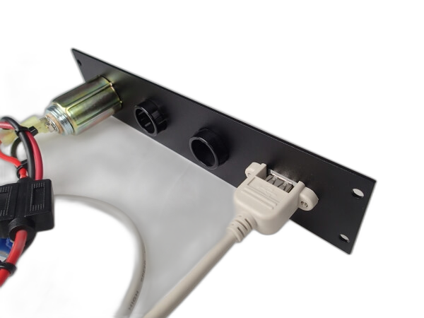 Lighter Plug Outlet W/ 1 USB Cut Outs