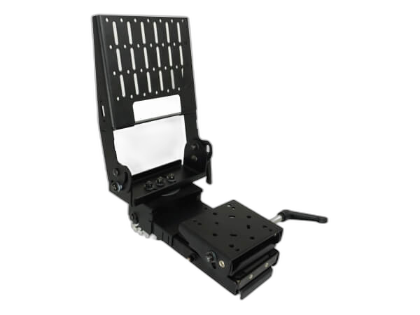 Heavy-Duty Computer Monitor / Keyboard Mount and Motion Device