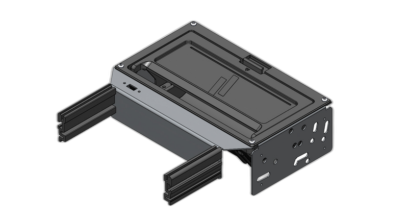 Brother PocketJet 8 Printer Mount for 2020-2025 Ford Interceptor Utility Consoles