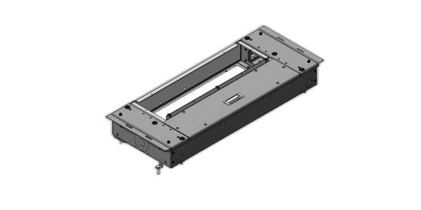 Forward Electronics Mounting Trunk Tray Storage Box for use with Havis Universal Storage Box in 2021-2025 Chevrolet Tahoe