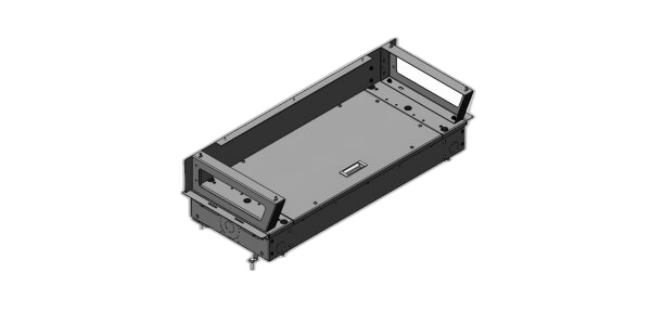 Forward Electronics Mounting Trunk Tray Storage Box with Low 7″ Risers for 2021-2025 Chevrolet Tahoe